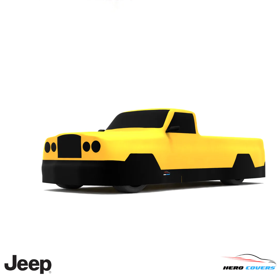 Jeep Gladiator 1963 Car Cover: Indoor or Outdoor Use - HeroCovers - Image 13