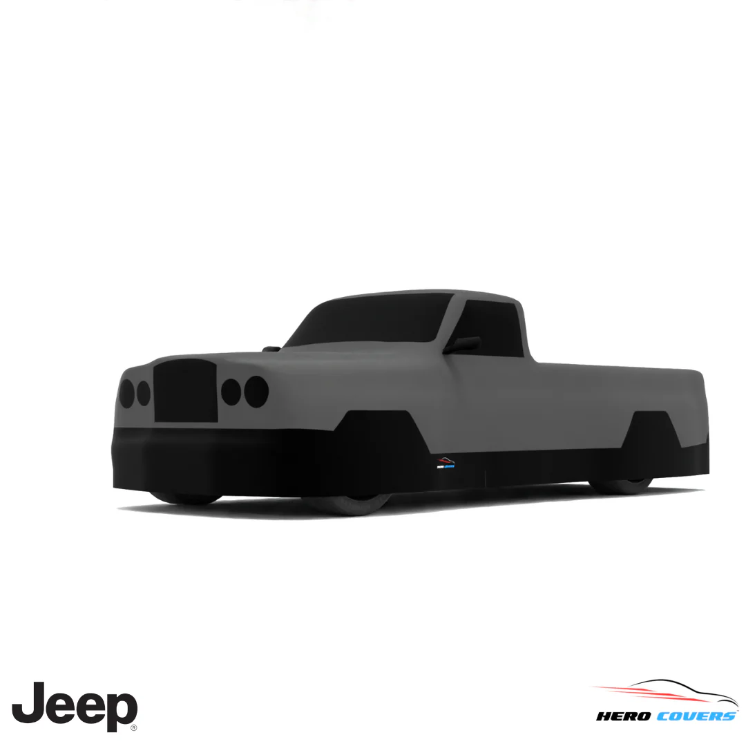 Jeep Gladiator 1963 Car Cover: Indoor or Outdoor Use - HeroCovers - Image 17