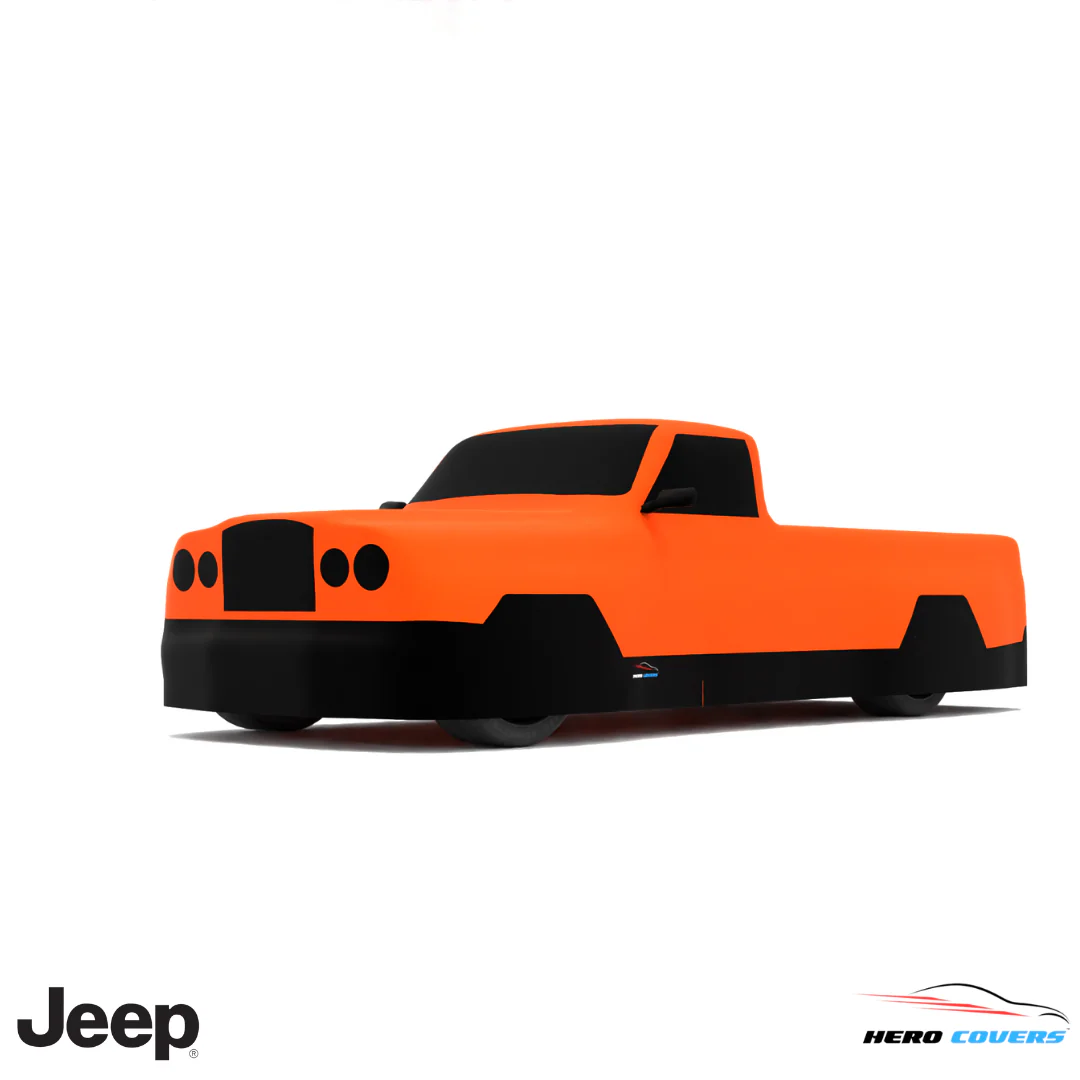 Jeep Gladiator 1963 Car Cover: Indoor or Outdoor Use - HeroCovers - Image 25