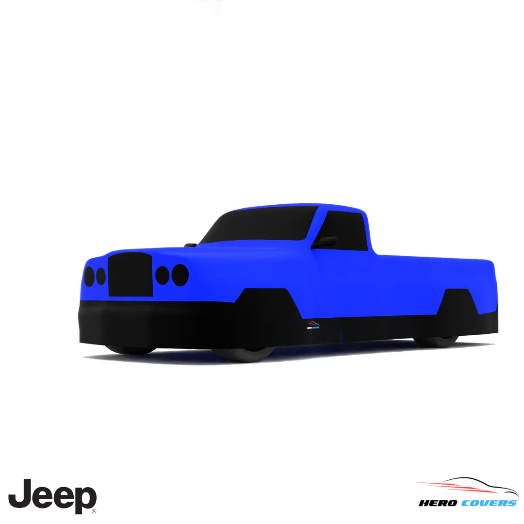 Jeep Gladiator 1963 Car Cover: Indoor or Outdoor Use - HeroCovers - Image 9
