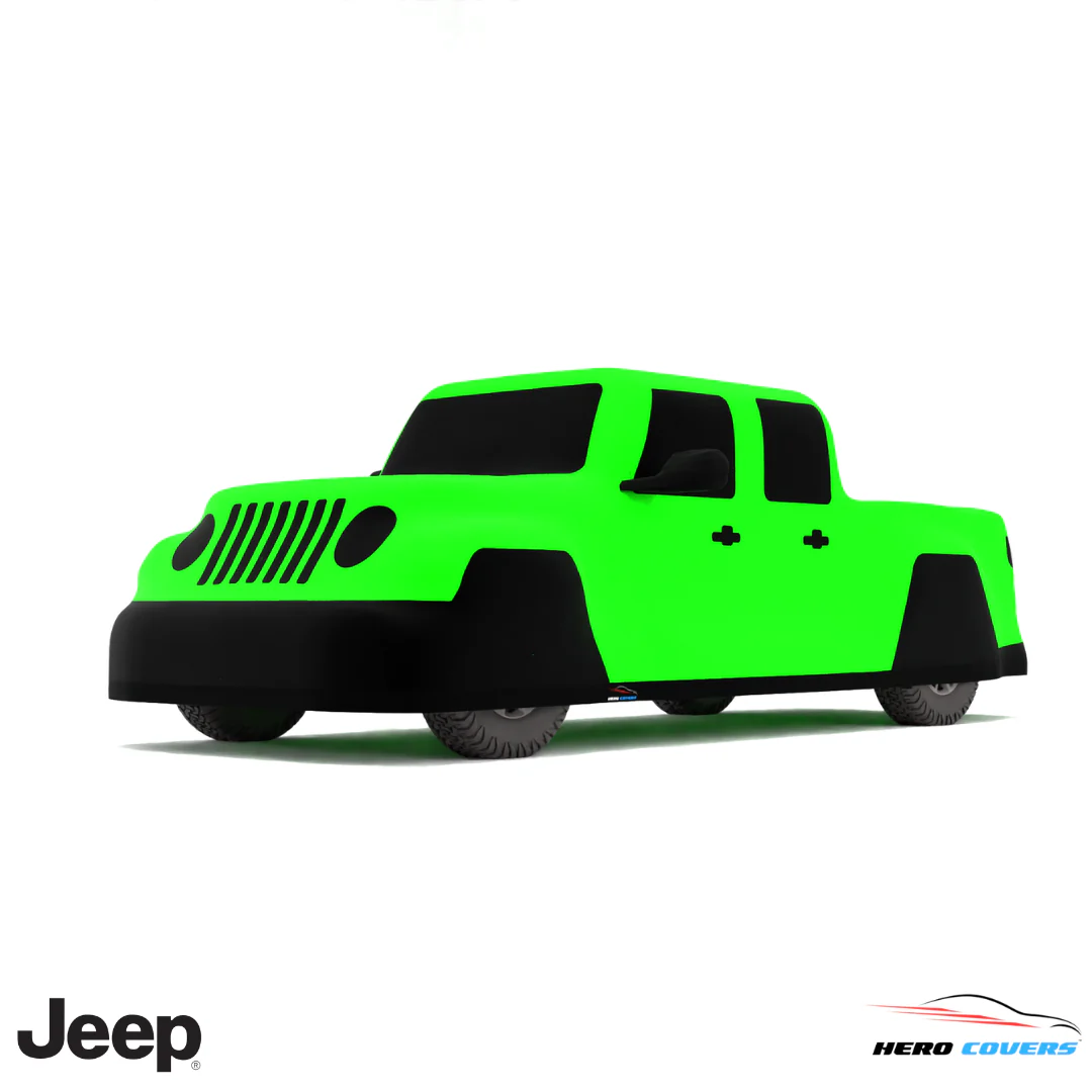 Jeep Gladiator 2020 Car Cover: Indoor or Outdoor Use - HeroCovers