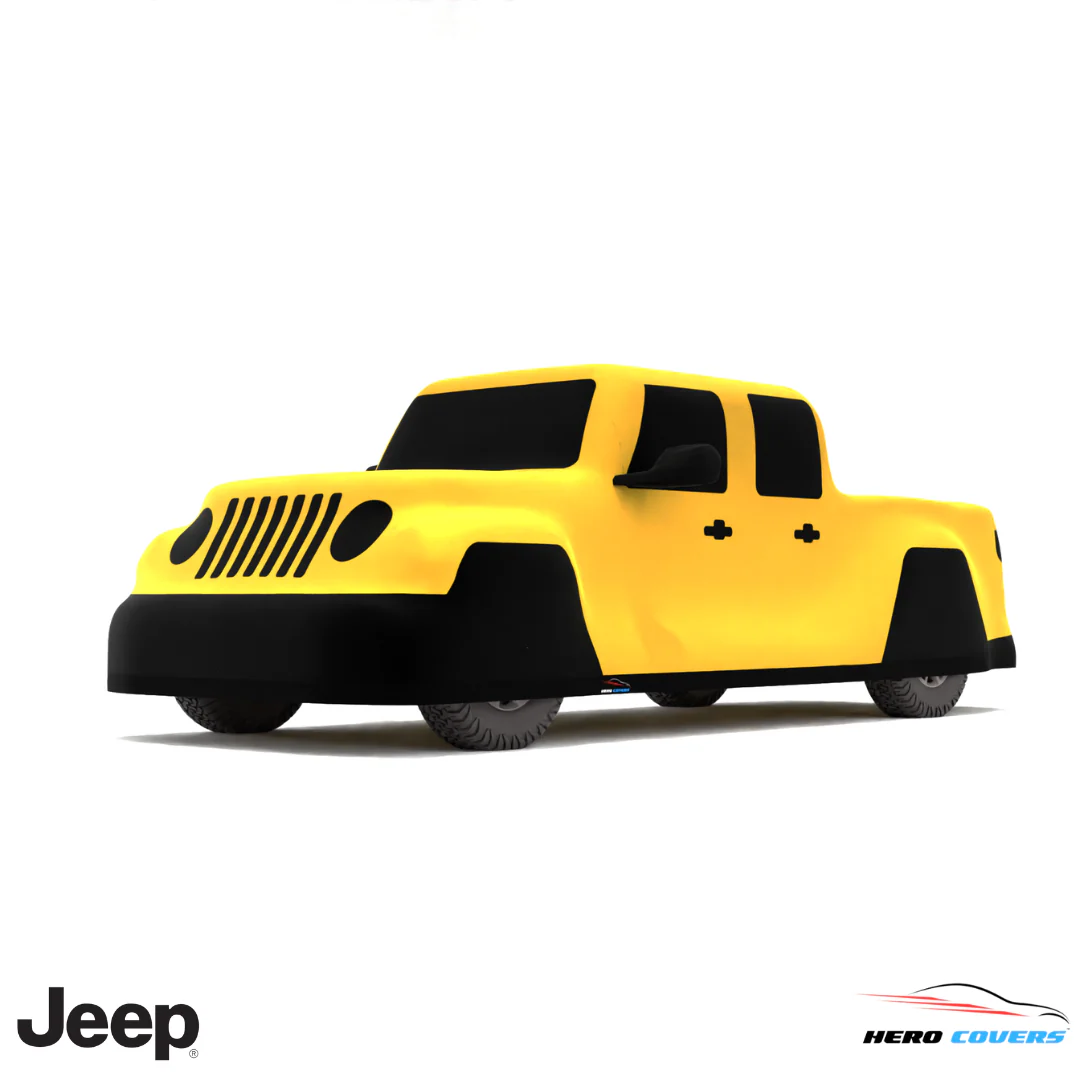 Jeep Gladiator 2020 Car Cover: Indoor or Outdoor Use - HeroCovers - Image 13