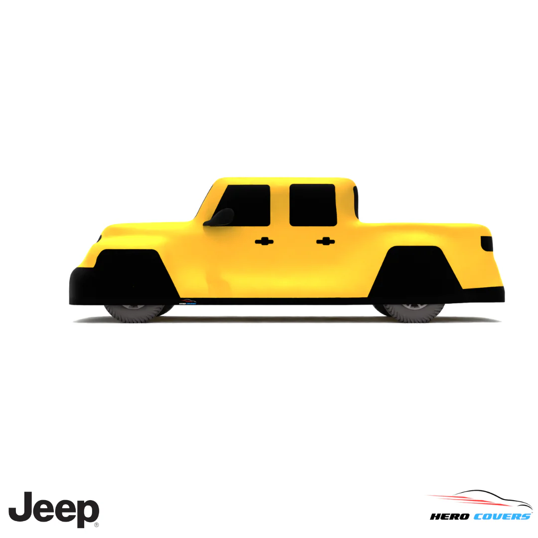 Jeep Gladiator 2020 Car Cover: Indoor or Outdoor Use - HeroCovers - Image 15