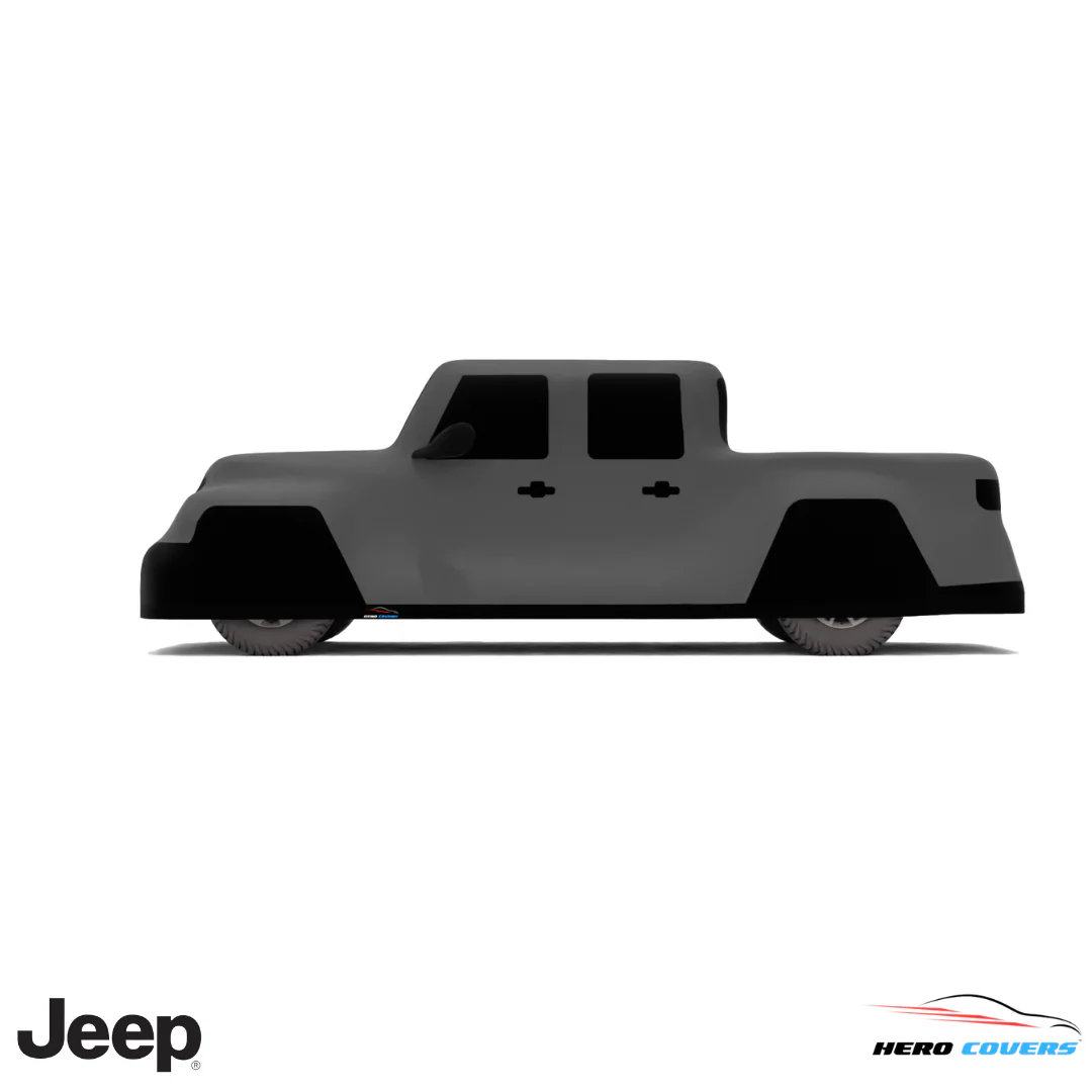 Jeep Gladiator 2020 Car Cover: Indoor or Outdoor Use - HeroCovers - Image 19