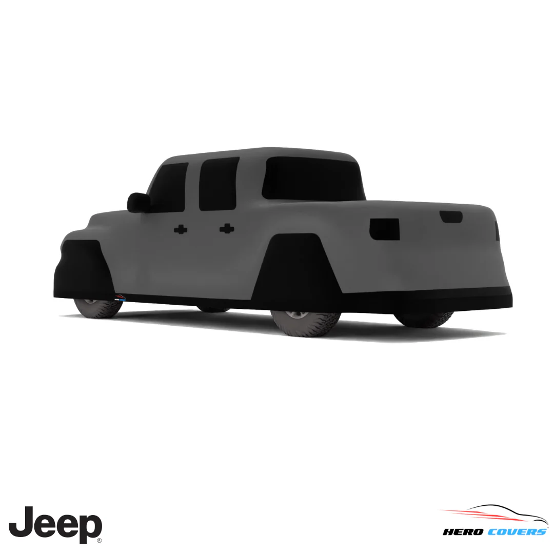 Jeep Gladiator 2020 Car Cover: Indoor or Outdoor Use - HeroCovers - Image 20