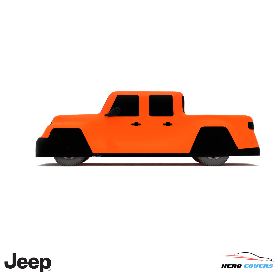 Jeep Gladiator 2020 Car Cover: Indoor or Outdoor Use - HeroCovers - Image 23
