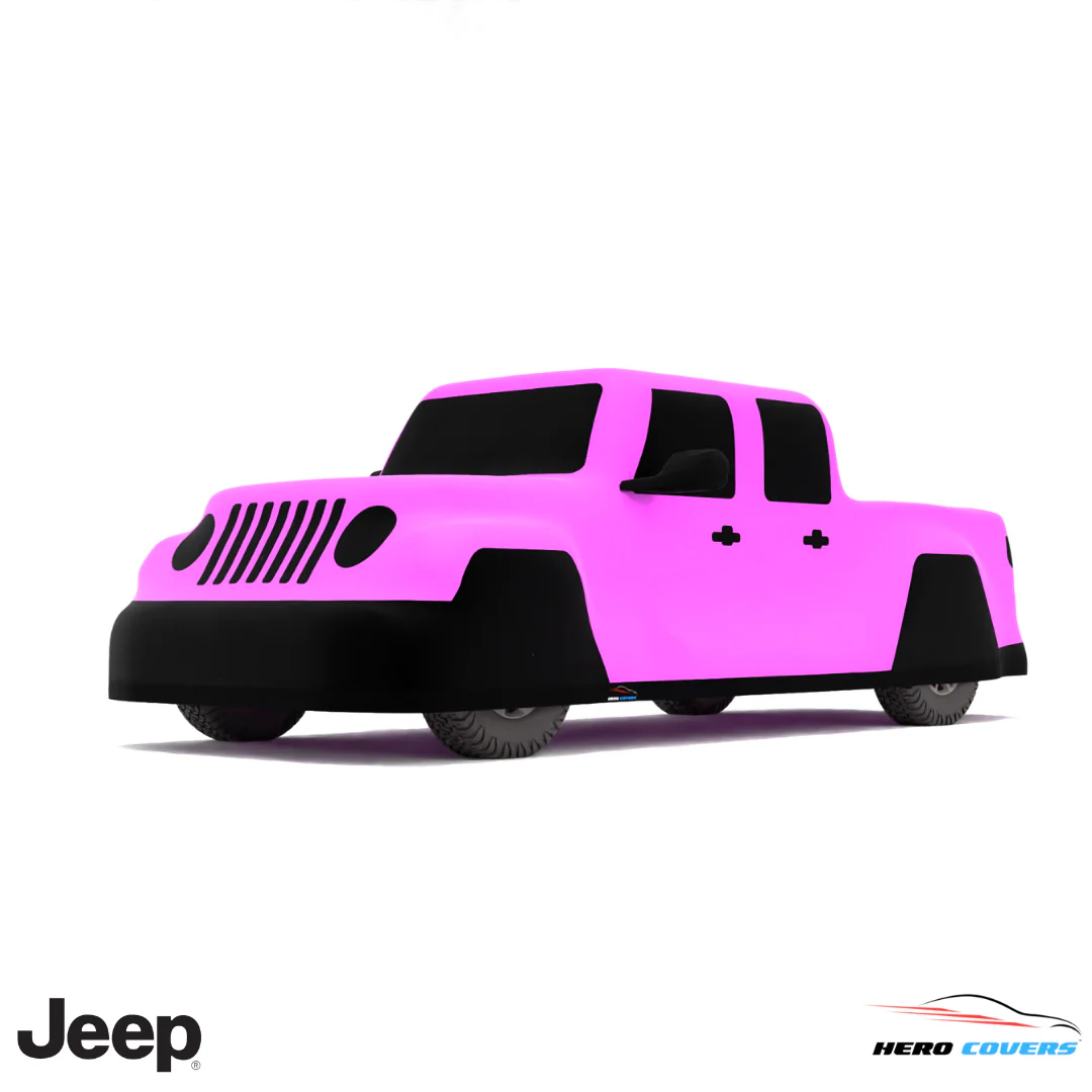 Jeep Gladiator 2020 Car Cover: Indoor or Outdoor Use - HeroCovers - Image 25