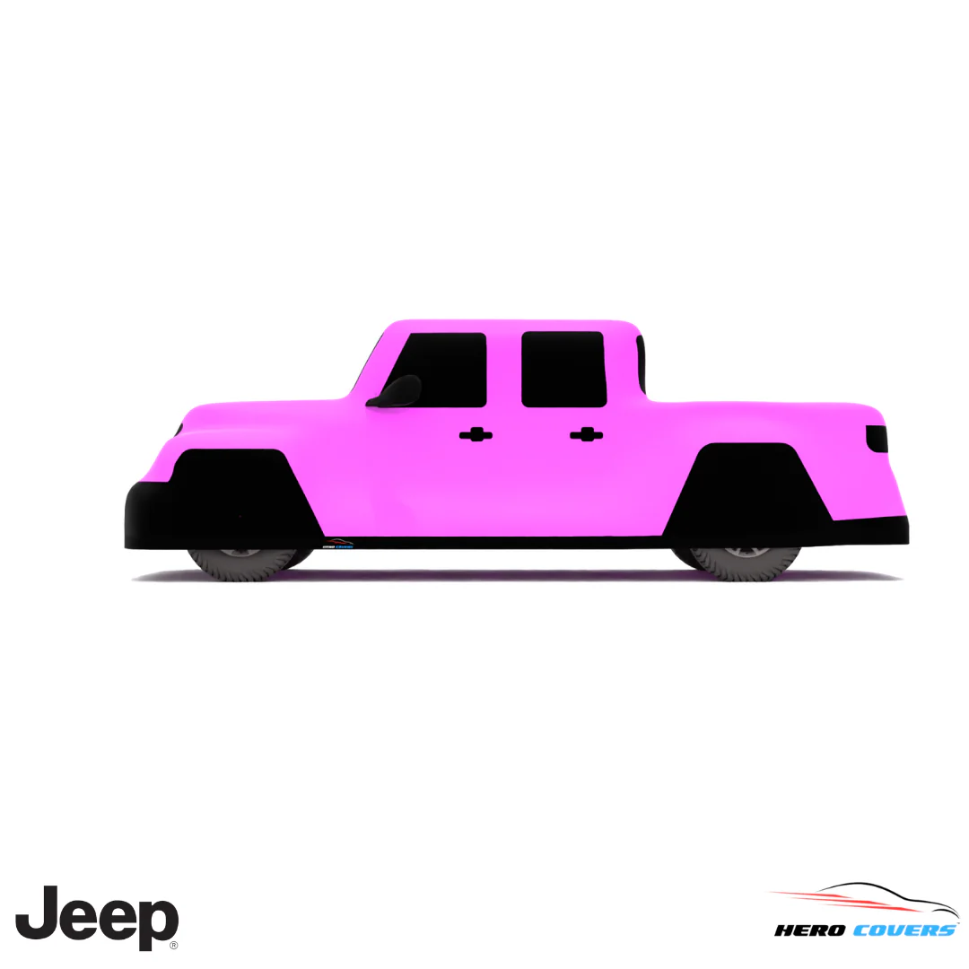 Jeep Gladiator 2020 Car Cover: Indoor or Outdoor Use - HeroCovers - Image 27