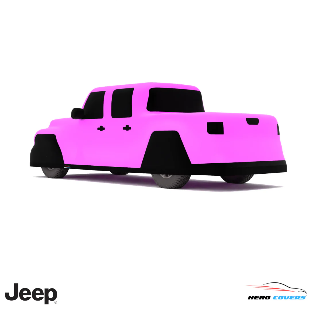 Jeep Gladiator 2020 Car Cover: Indoor or Outdoor Use - HeroCovers - Image 28