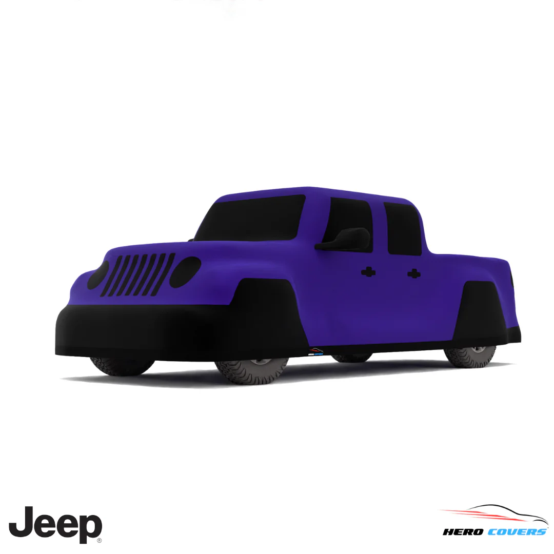 Jeep Gladiator 2020 Car Cover: Indoor or Outdoor Use - HeroCovers - Image 29