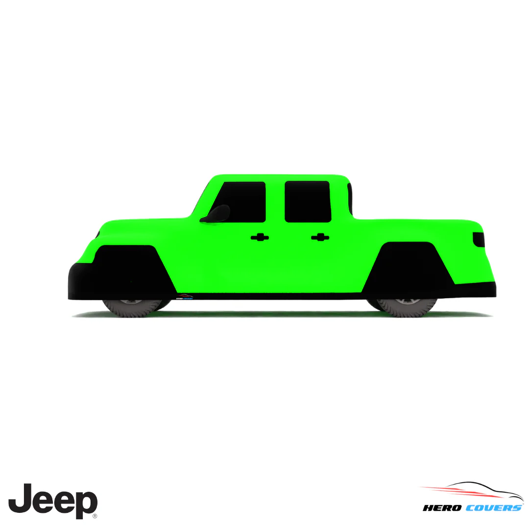 Jeep Gladiator 2020 Car Cover: Indoor or Outdoor Use - HeroCovers - Image 3