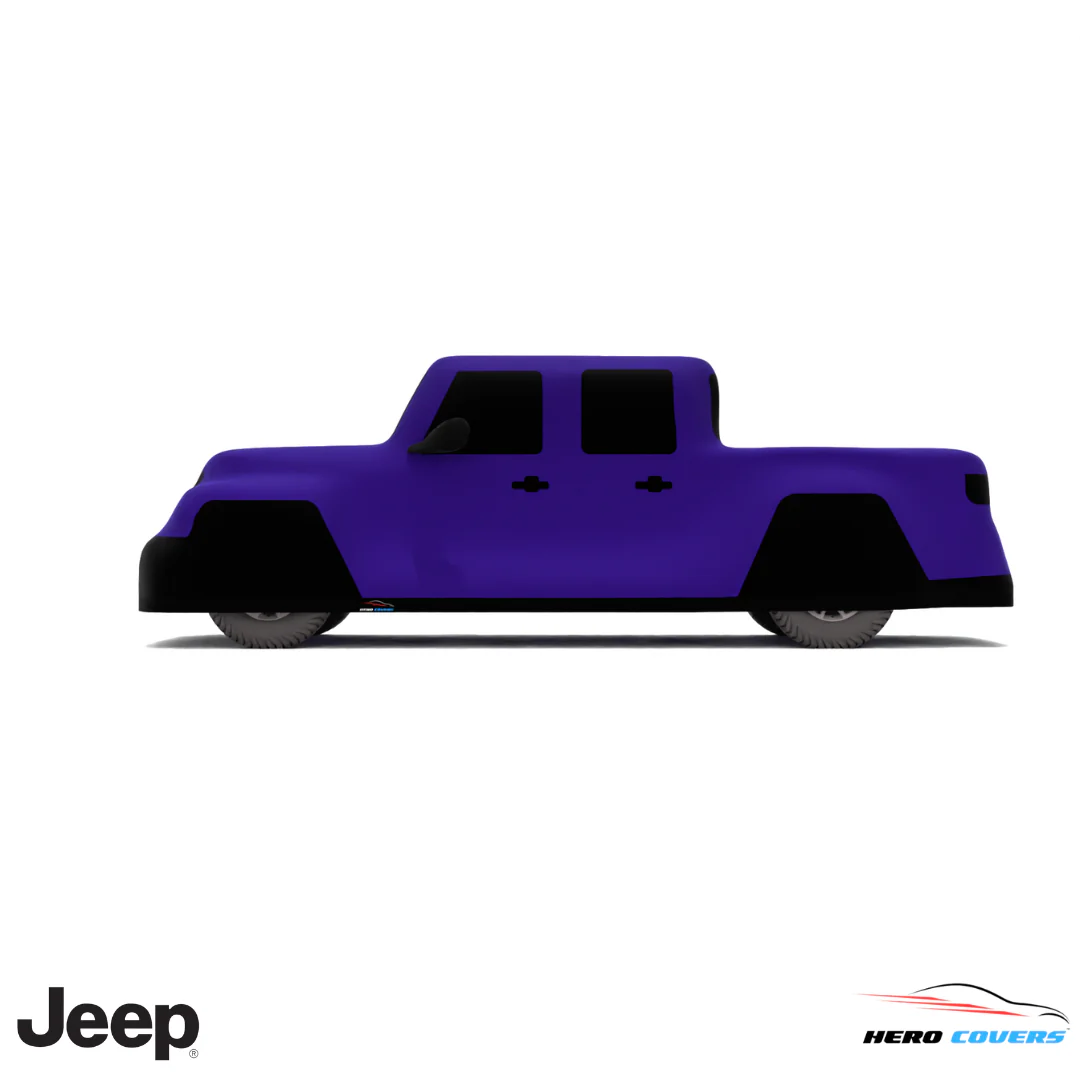 Jeep Gladiator 2020 Car Cover: Indoor or Outdoor Use - HeroCovers - Image 31