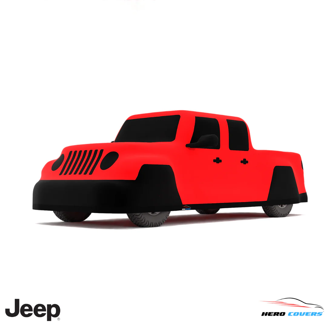Jeep Gladiator 2020 Car Cover: Indoor or Outdoor Use - HeroCovers - Image 33