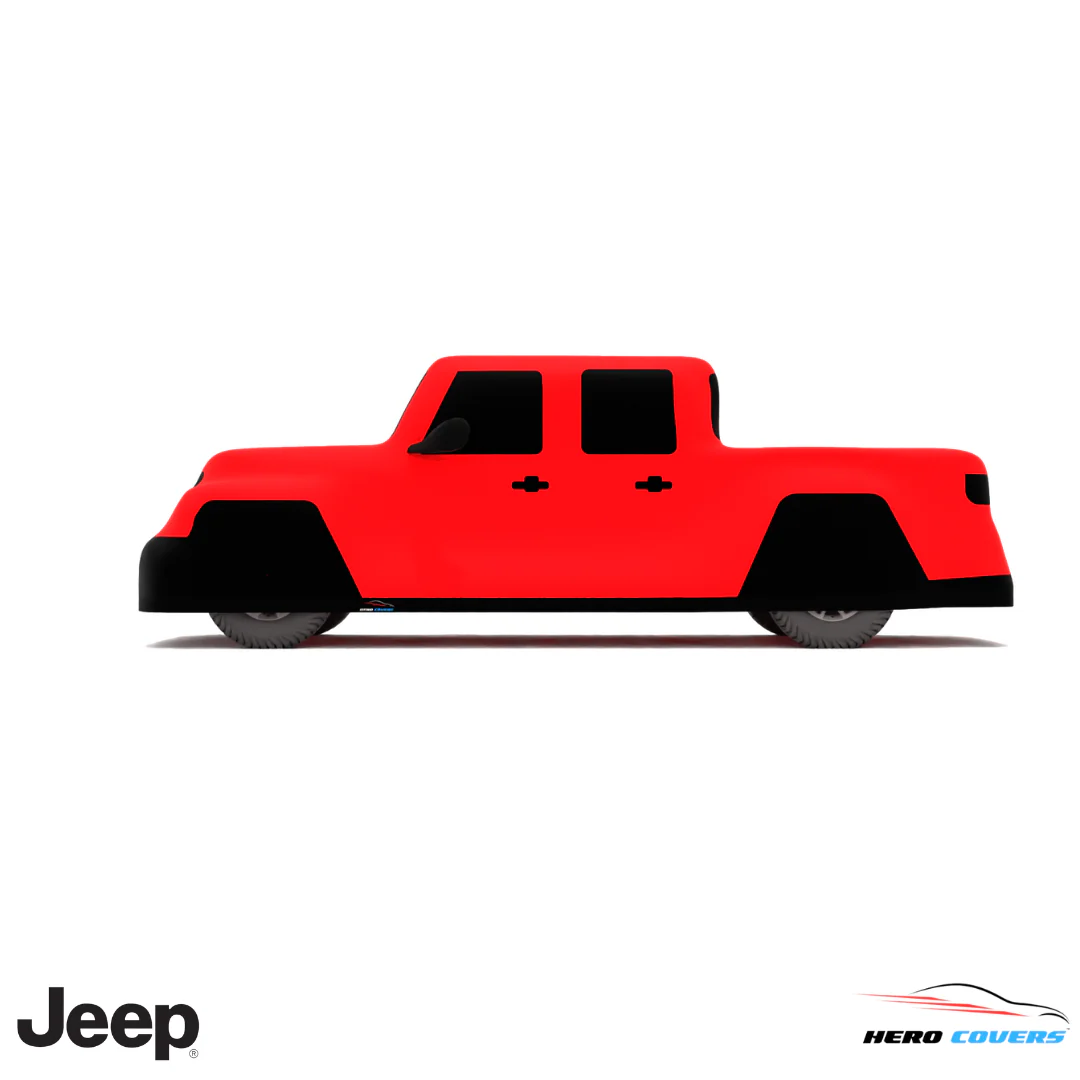 Jeep Gladiator 2020 Car Cover: Indoor or Outdoor Use - HeroCovers - Image 35