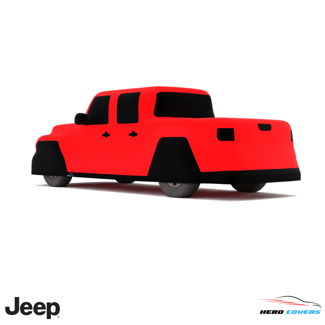Jeep Gladiator 2020 Car Cover: Indoor or Outdoor Use - HeroCovers - Image 36