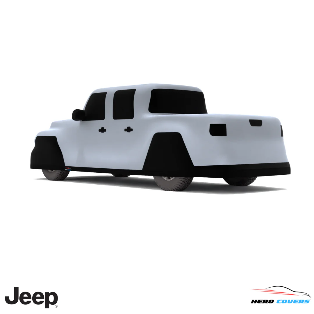 Jeep Gladiator 2020 Car Cover: Indoor or Outdoor Use - HeroCovers - Image 40