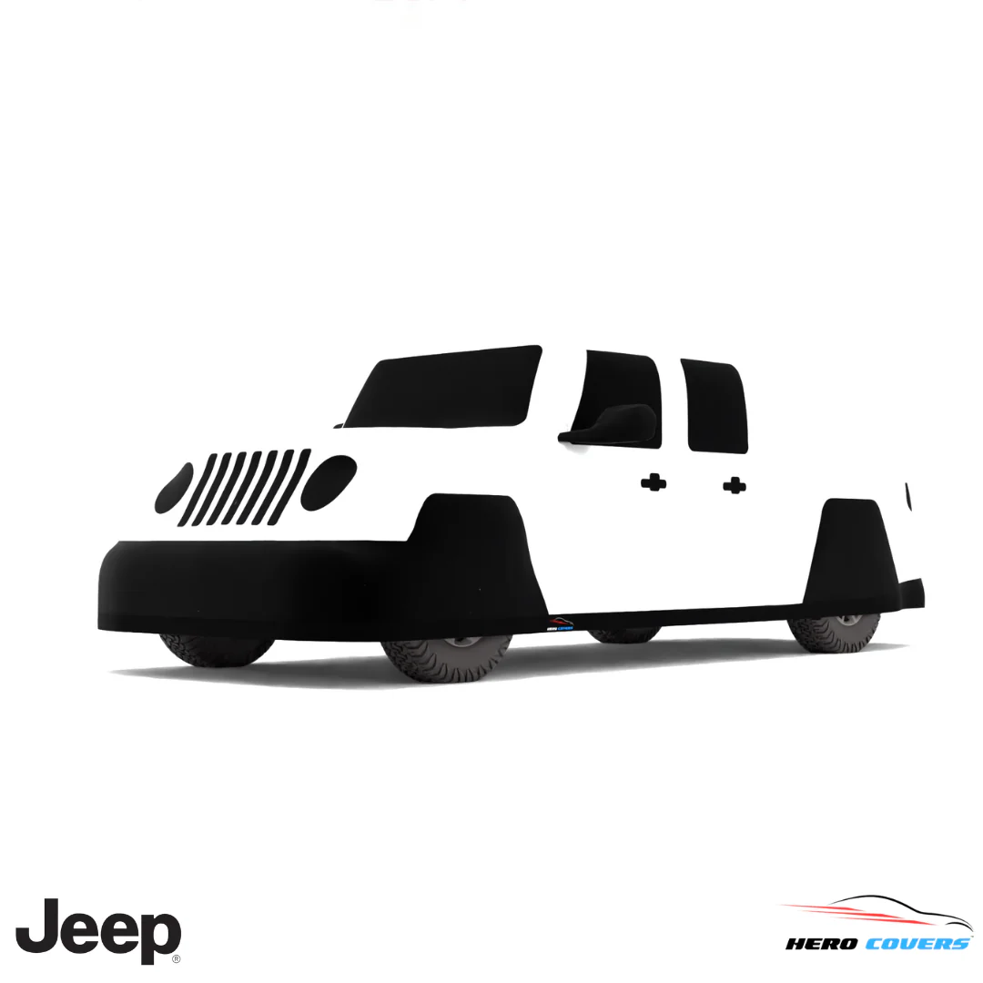 Jeep Gladiator 2020 Car Cover: Indoor or Outdoor Use - HeroCovers - Image 41