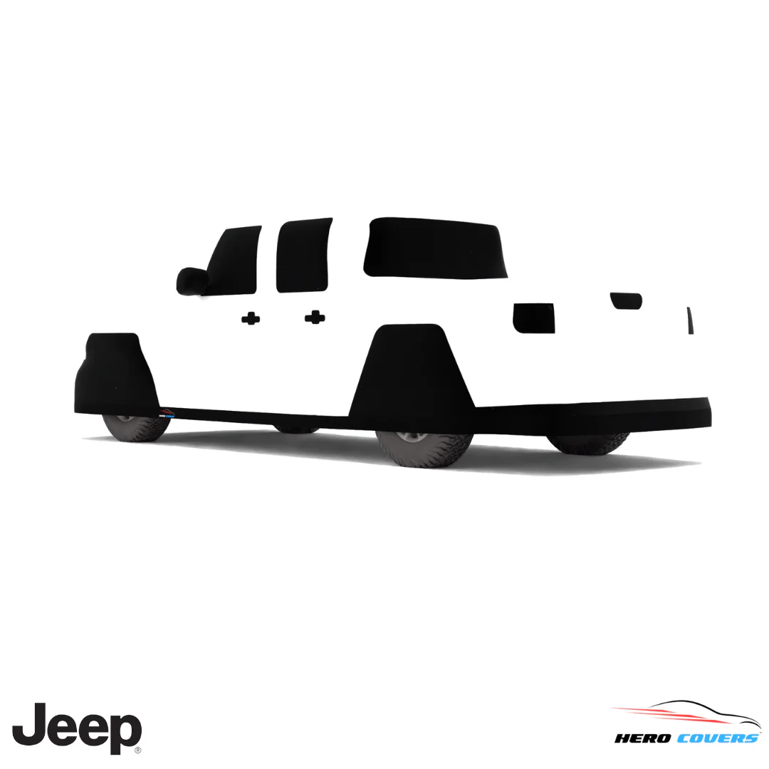 Jeep Gladiator 2020 Car Cover: Indoor or Outdoor Use - HeroCovers - Image 44