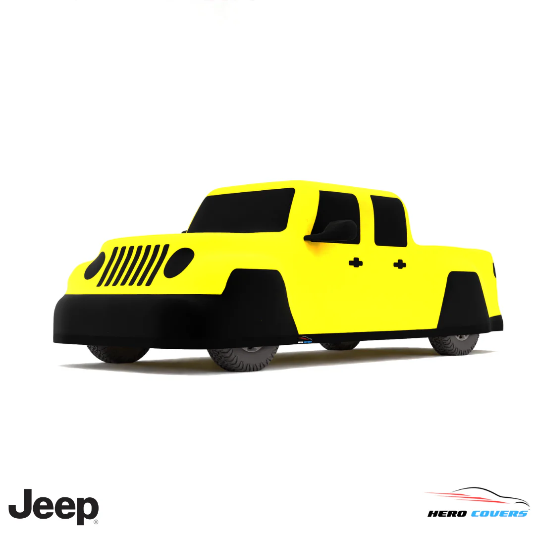 Jeep Gladiator 2020 Car Cover: Indoor or Outdoor Use - HeroCovers - Image 45