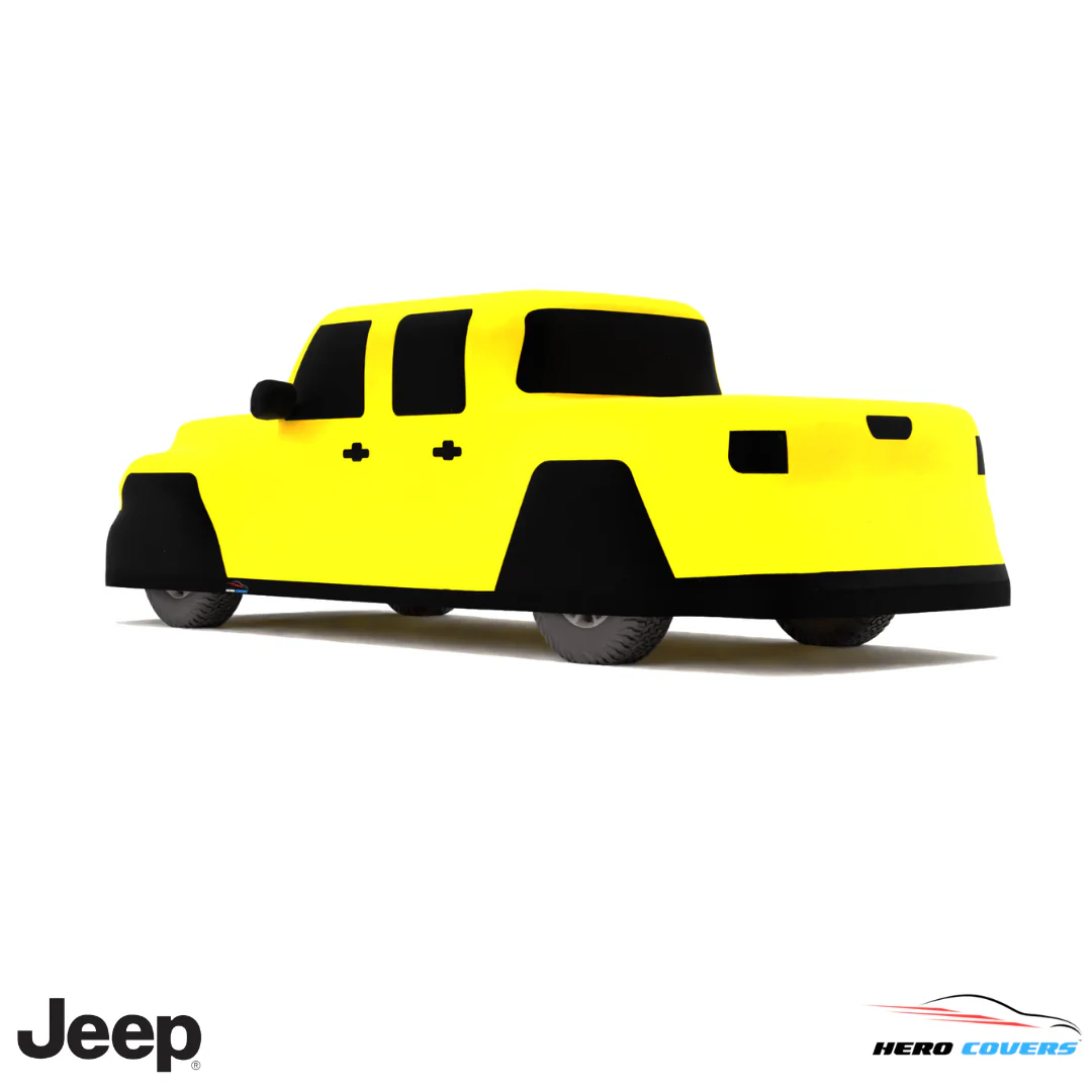Jeep Gladiator 2020 Car Cover: Indoor or Outdoor Use - HeroCovers - Image 48