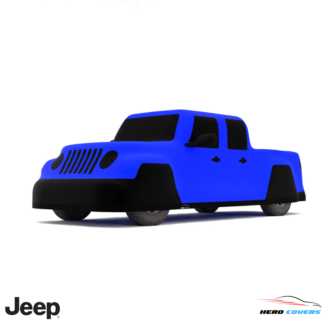 Jeep Gladiator 2020 Car Cover: Indoor or Outdoor Use - HeroCovers - Image 9