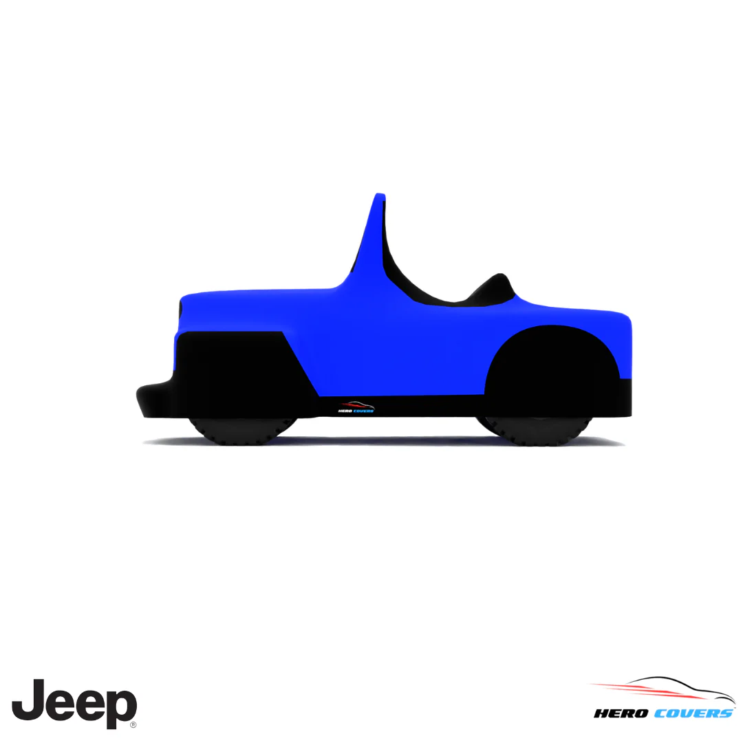 Jeep JS Series 1945 Car Cover: Indoor or Outdoor Use - HeroCovers - Image 11