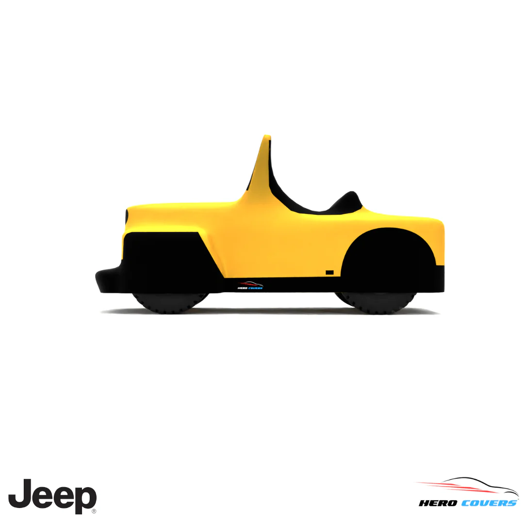 Jeep JS Series 1950 Car Cover: Indoor or Outdoor Use - HeroCovers - Image 11