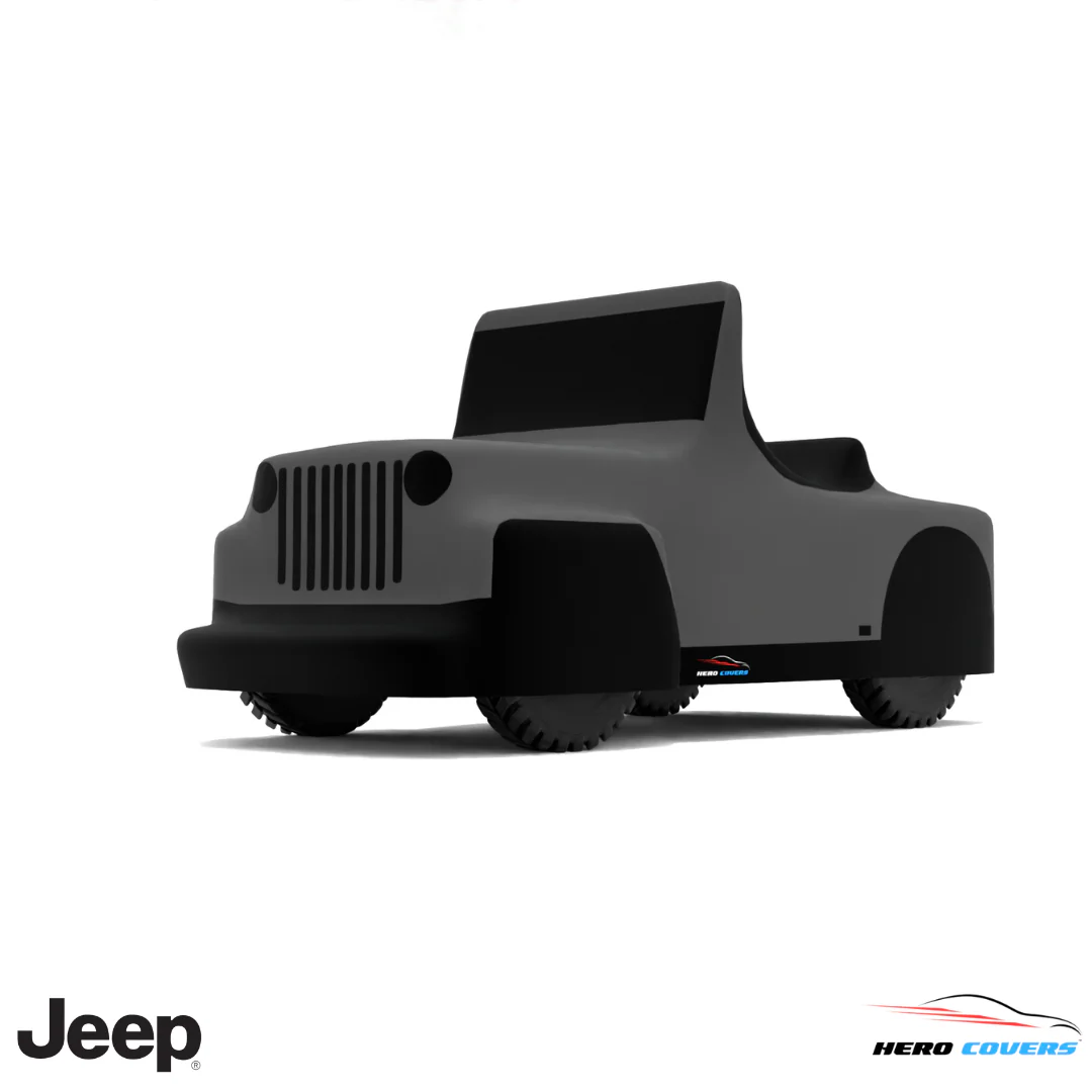 Jeep JS Series 1950 Car Cover: Indoor or Outdoor Use - HeroCovers - Image 13