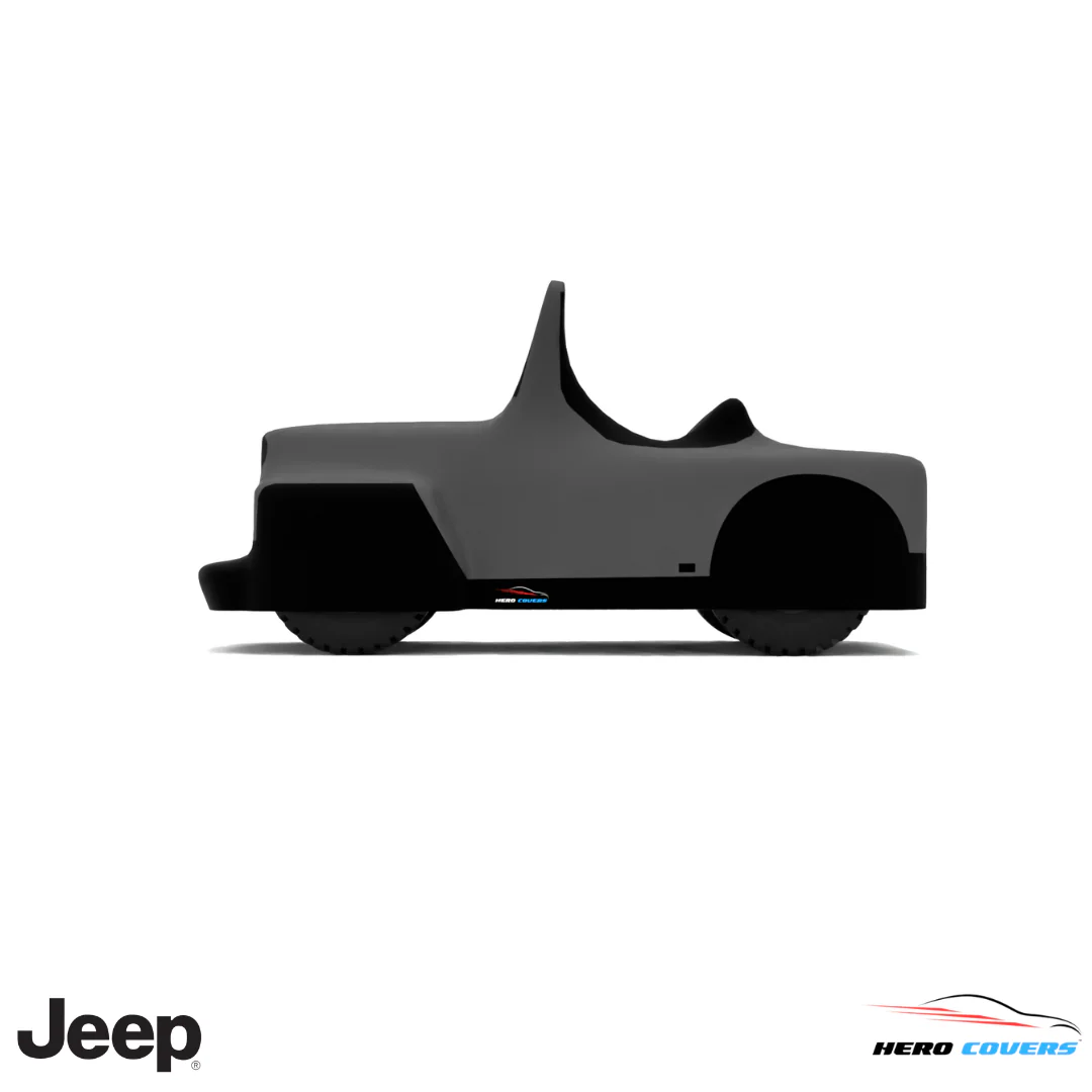 Jeep JS Series 1950 Car Cover: Indoor or Outdoor Use - HeroCovers - Image 15