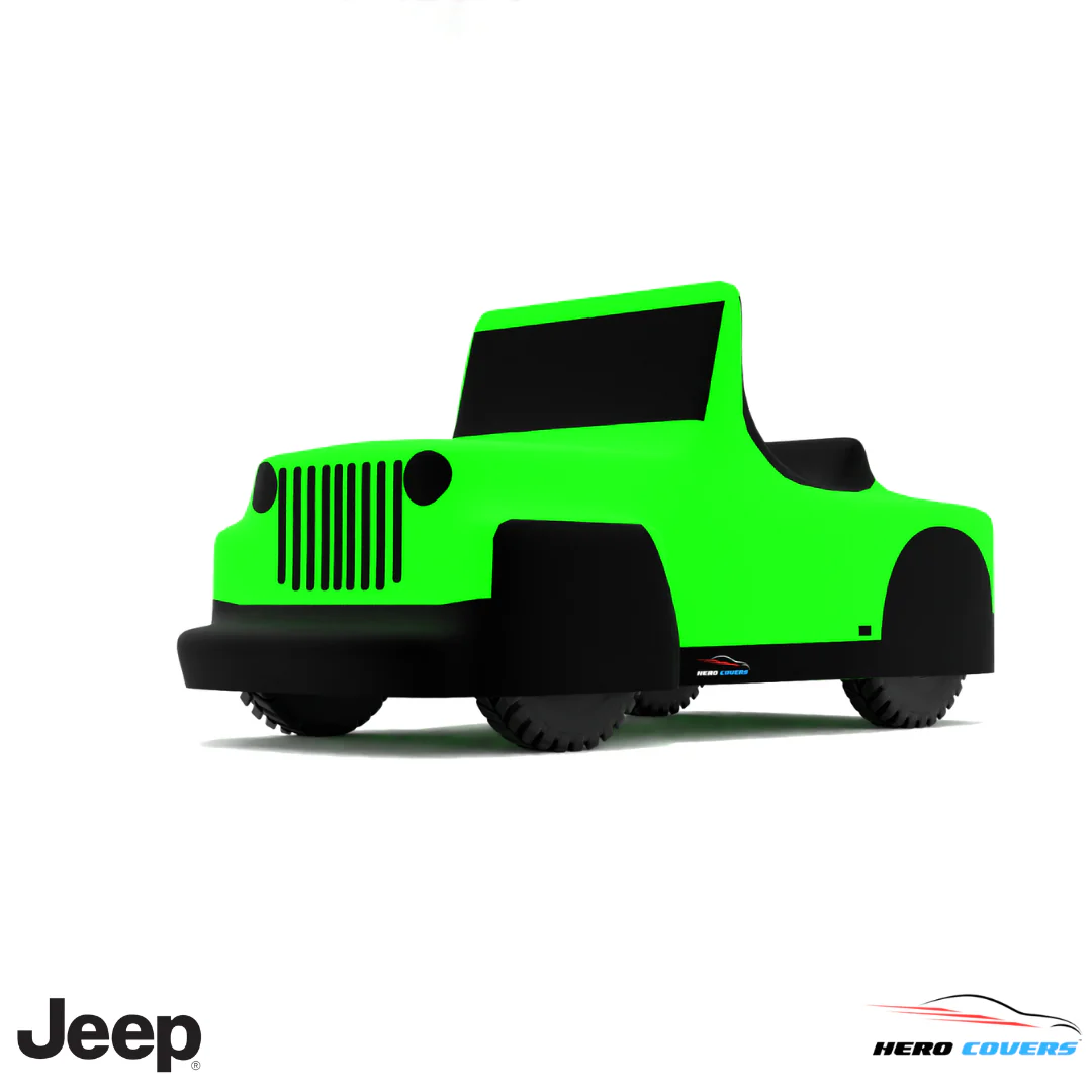 Jeep JS Series 1950 Car Cover: Indoor or Outdoor Use - HeroCovers - Image 17