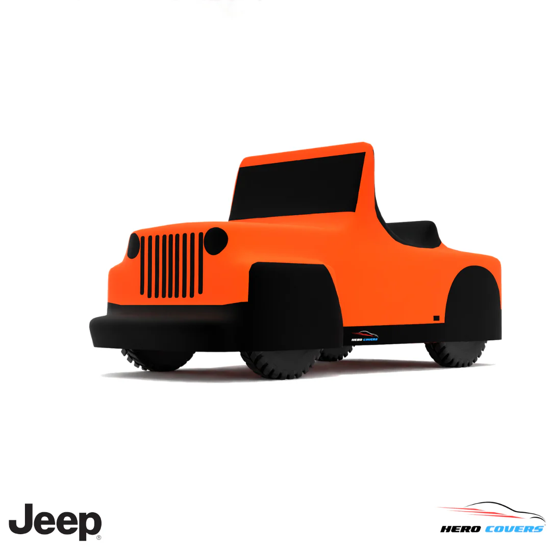 Jeep JS Series 1950 Car Cover: Indoor or Outdoor Use - HeroCovers - Image 21