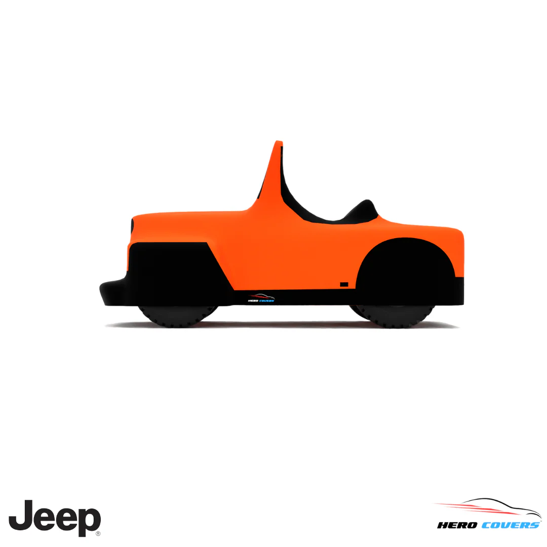 Jeep JS Series 1950 Car Cover: Indoor or Outdoor Use - HeroCovers - Image 23