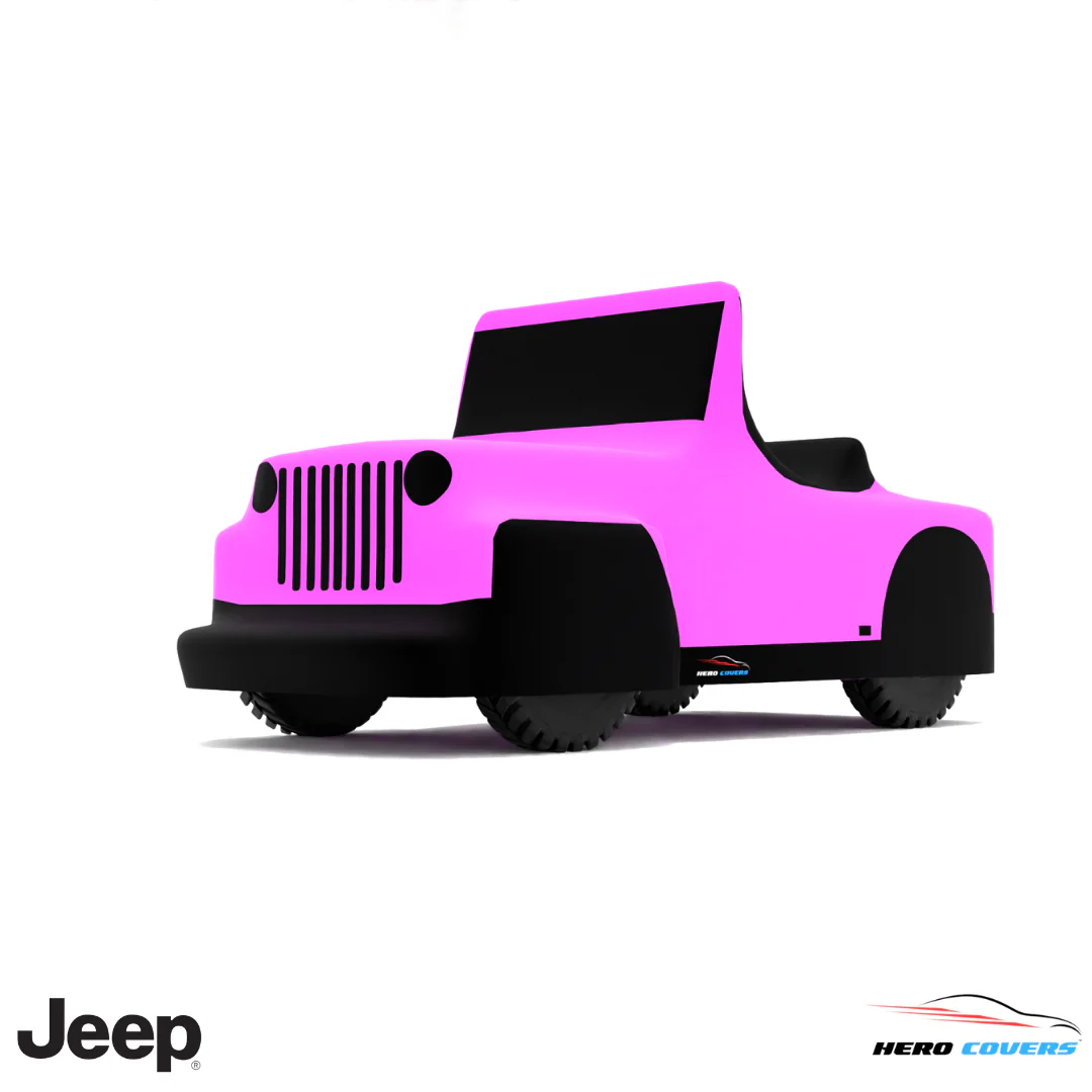 Jeep JS Series 1950 Car Cover: Indoor or Outdoor Use - HeroCovers - Image 25