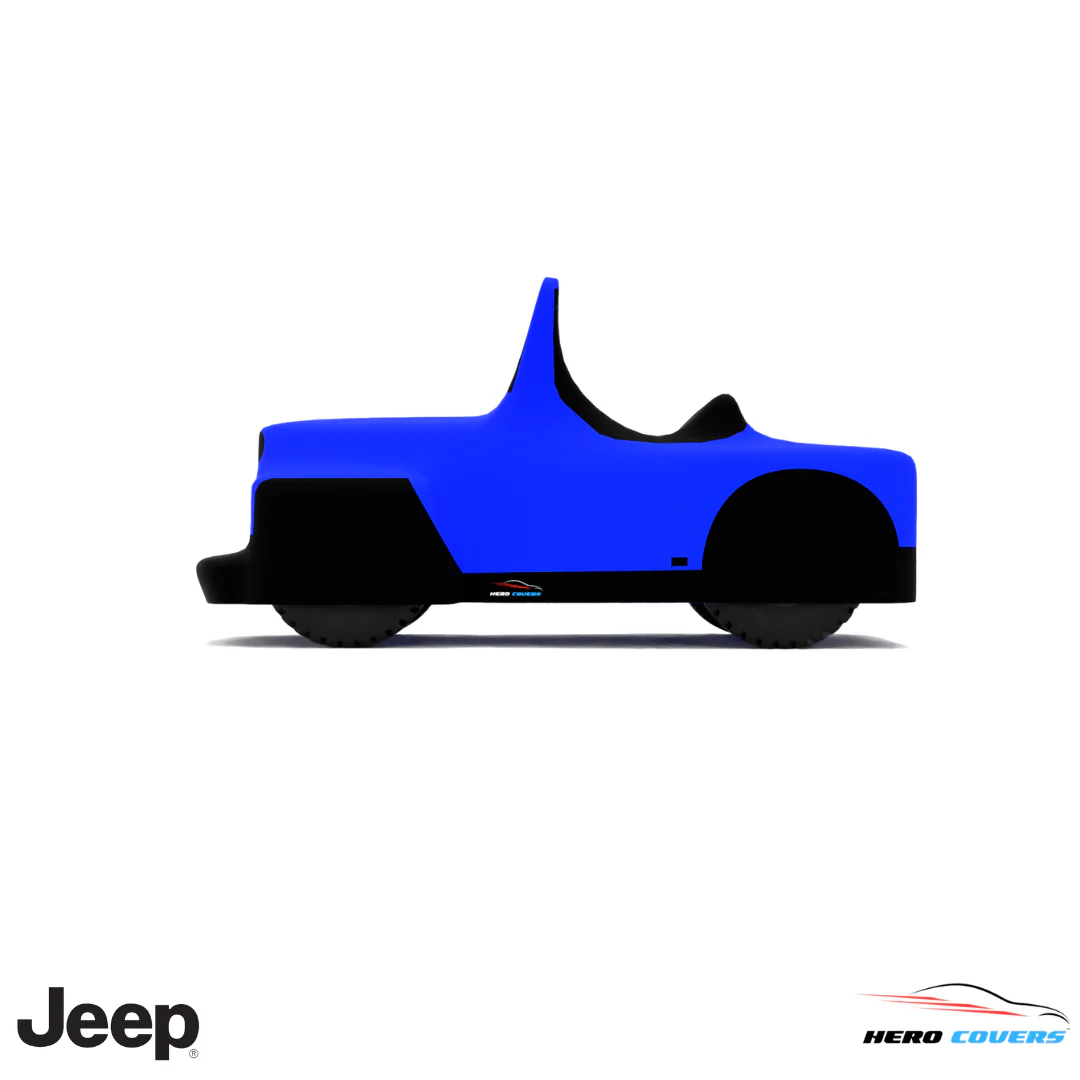 Jeep JS Series 1950 Car Cover: Indoor or Outdoor Use - HeroCovers - Image 3