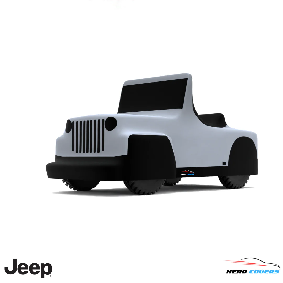 Jeep JS Series 1950 Car Cover: Indoor or Outdoor Use - HeroCovers - Image 37