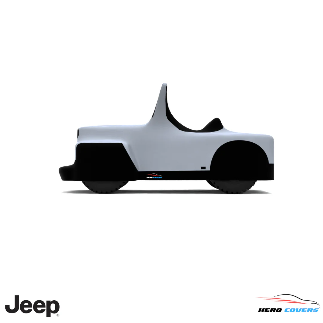Jeep JS Series 1950 Car Cover: Indoor or Outdoor Use - HeroCovers - Image 39
