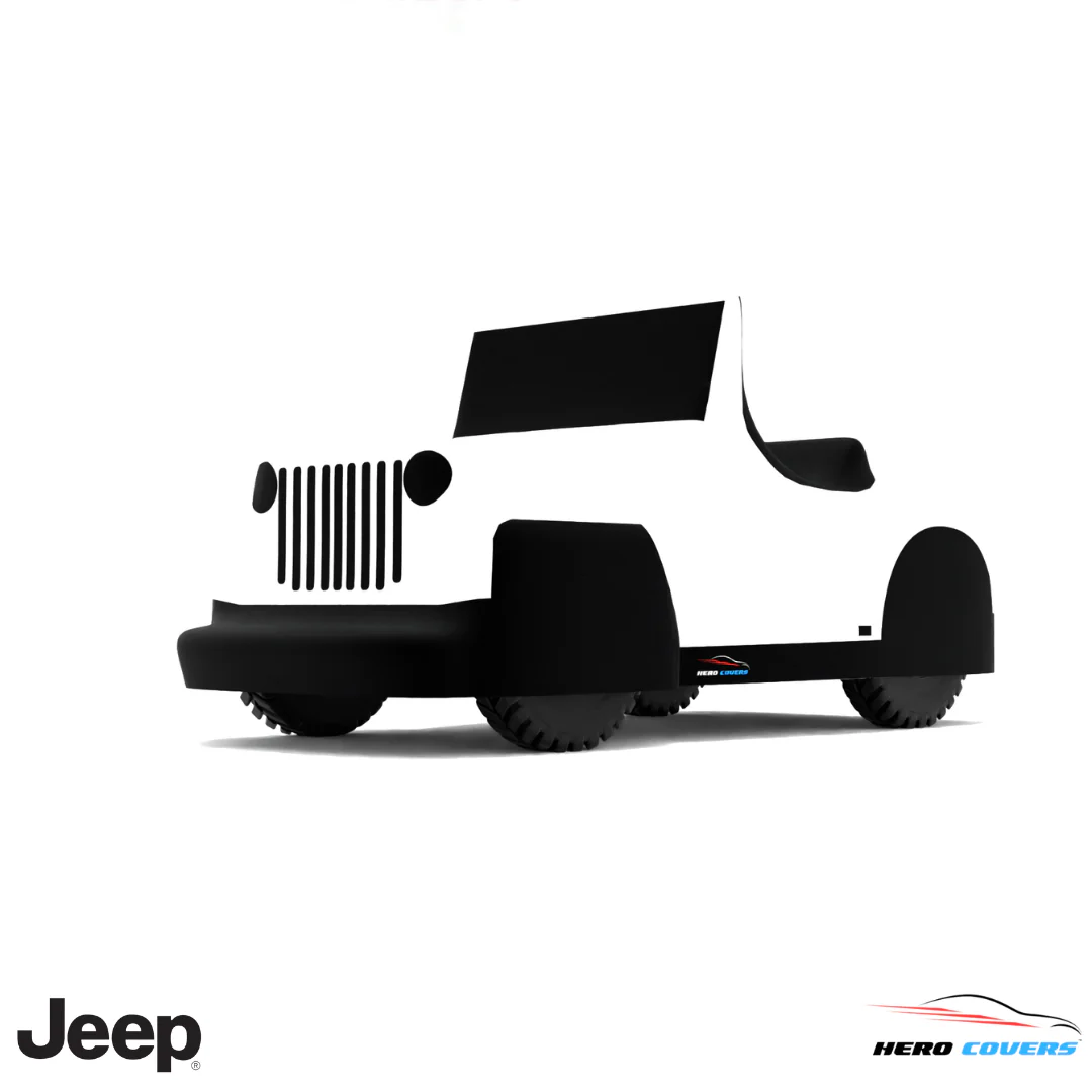 Jeep JS Series 1950 Car Cover: Indoor or Outdoor Use - HeroCovers - Image 41
