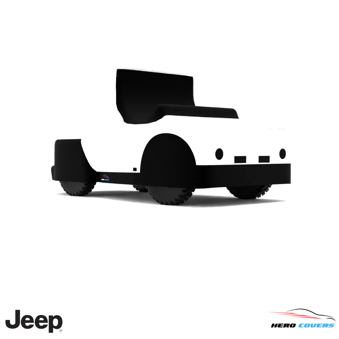 Jeep JS Series 1950 Car Cover: Indoor or Outdoor Use - HeroCovers - Image 44