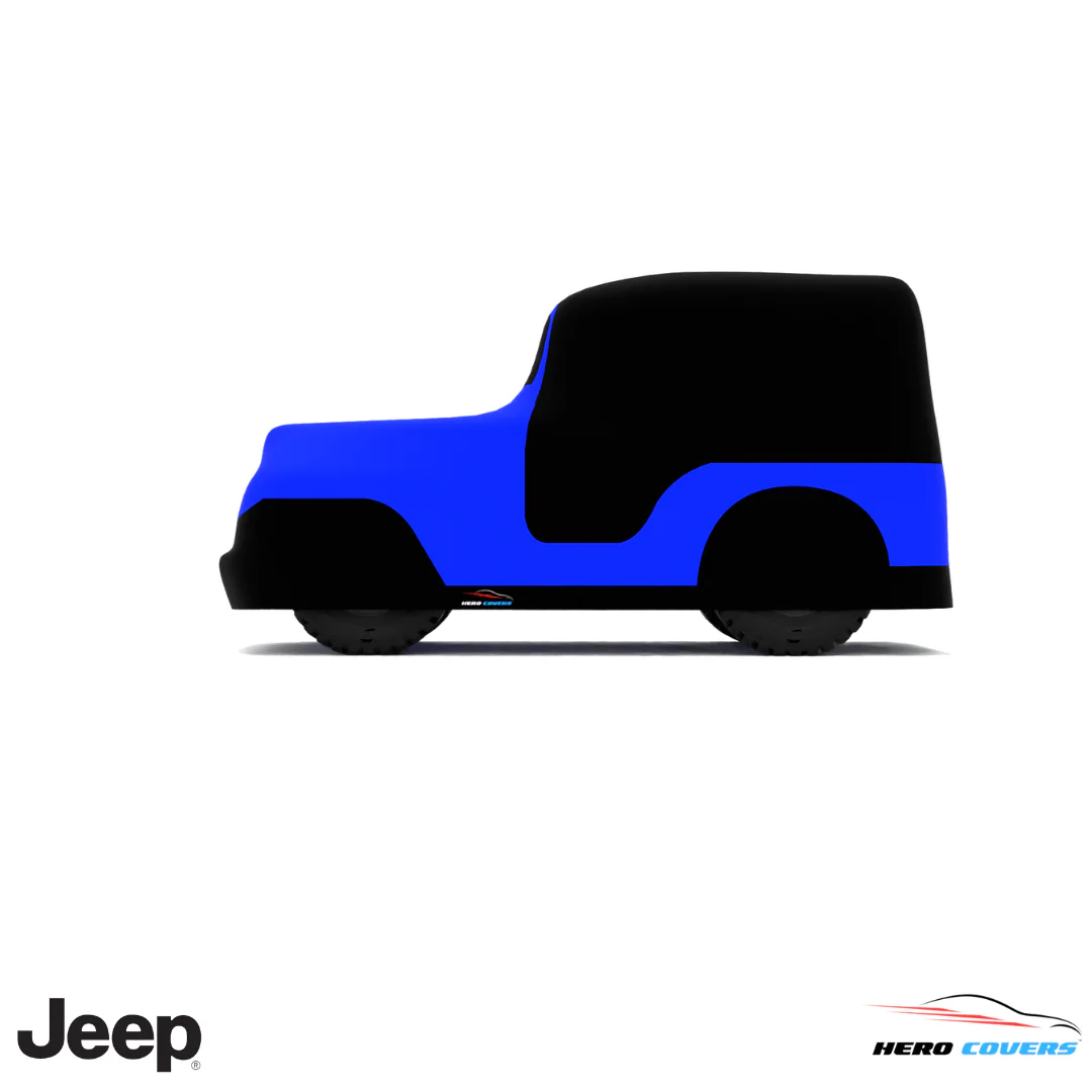Jeep JS Series 1953 Car Cover: Indoor or Outdoor Use - HeroCovers - Image 11