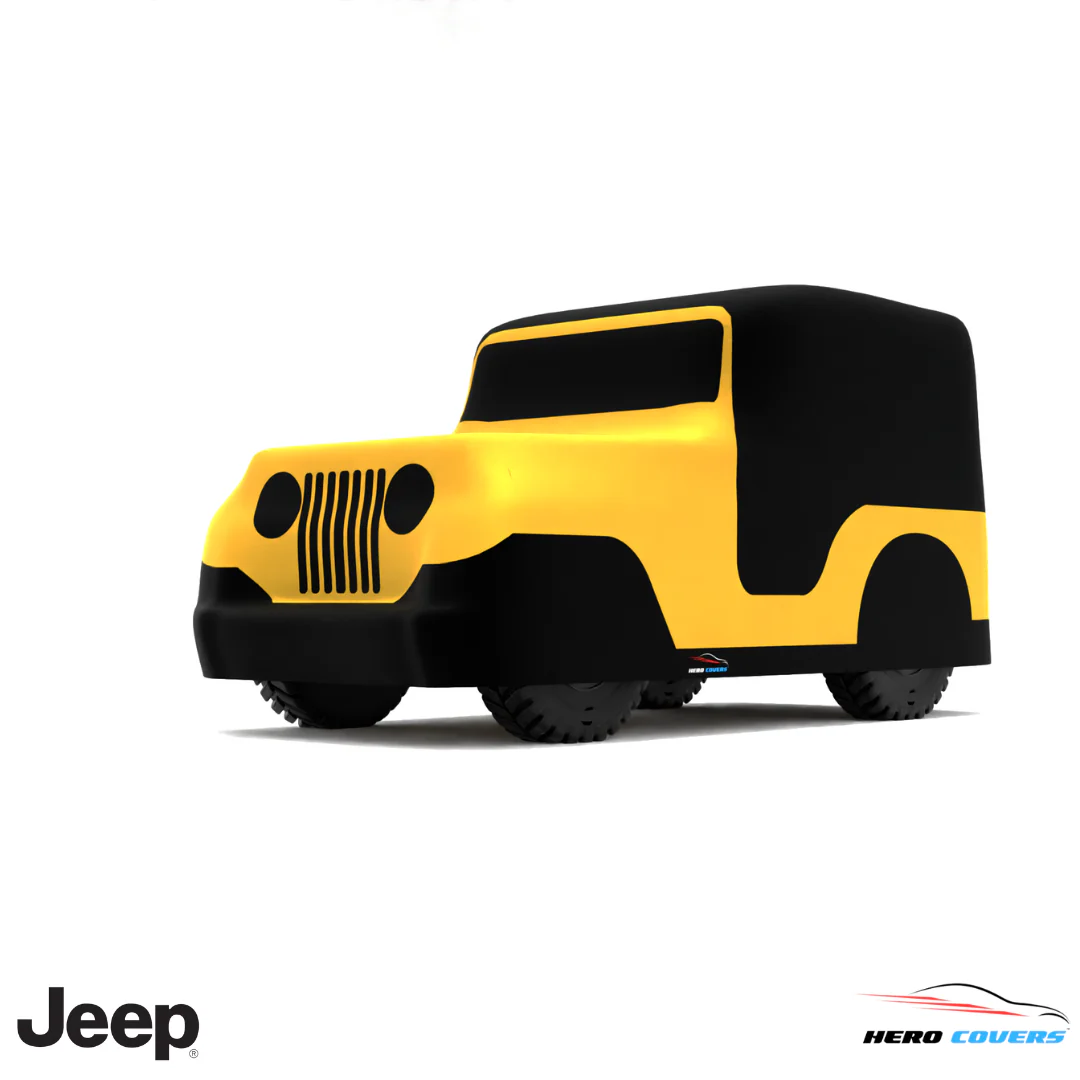 Jeep JS Series 1953 Car Cover: Indoor or Outdoor Use - HeroCovers - Image 13