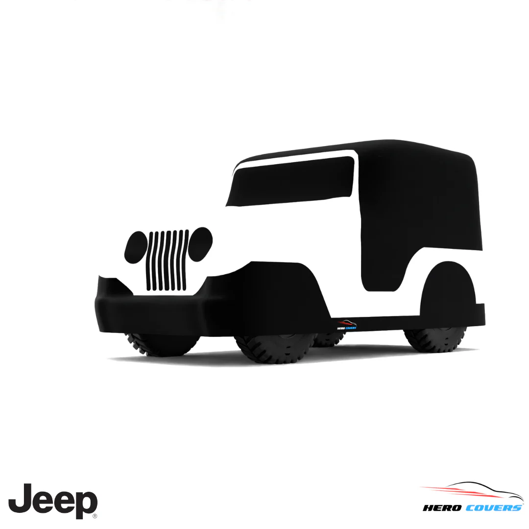 Jeep JS Series 1953 Car Cover: Indoor or Outdoor Use - HeroCovers - Image 41