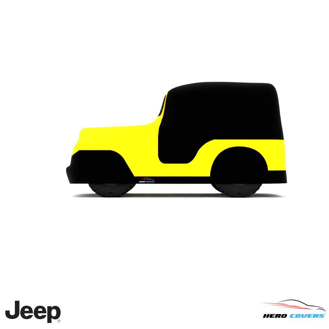 Jeep JS Series 1953 Car Cover: Indoor or Outdoor Use - HeroCovers - Image 47