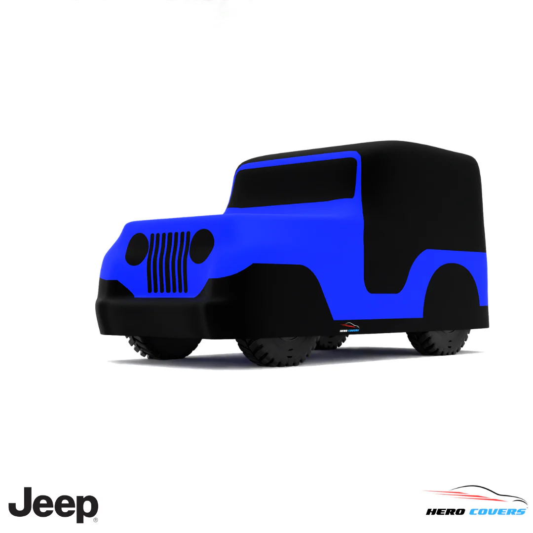 Jeep JS Series 1953 Car Cover: Indoor or Outdoor Use - HeroCovers - Image 9