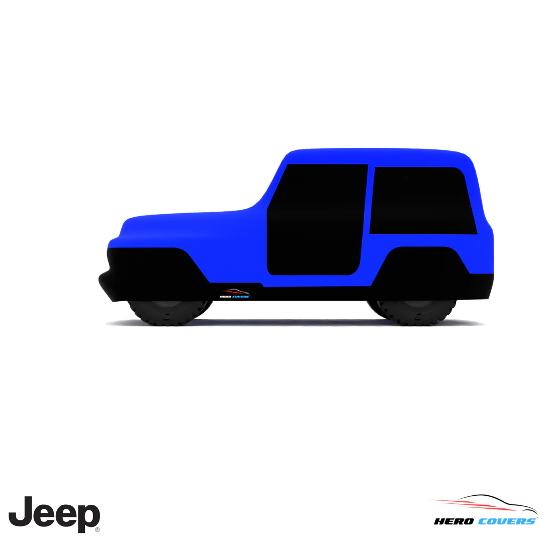 Jeep JS Series 1970 Car Cover: Indoor or Outdoor Use - HeroCovers - Image 11