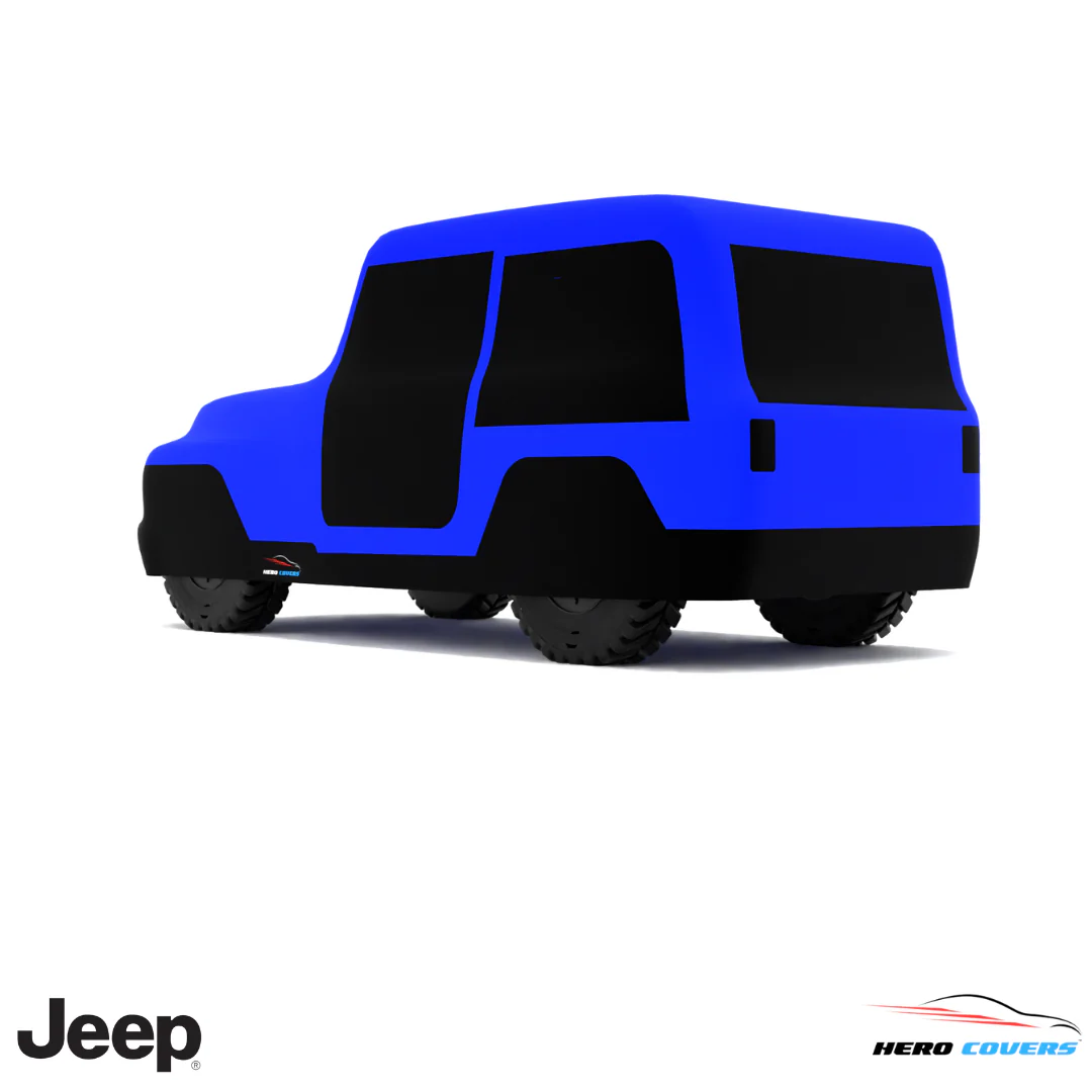 Jeep JS Series 1970 Car Cover: Indoor or Outdoor Use - HeroCovers - Image 12
