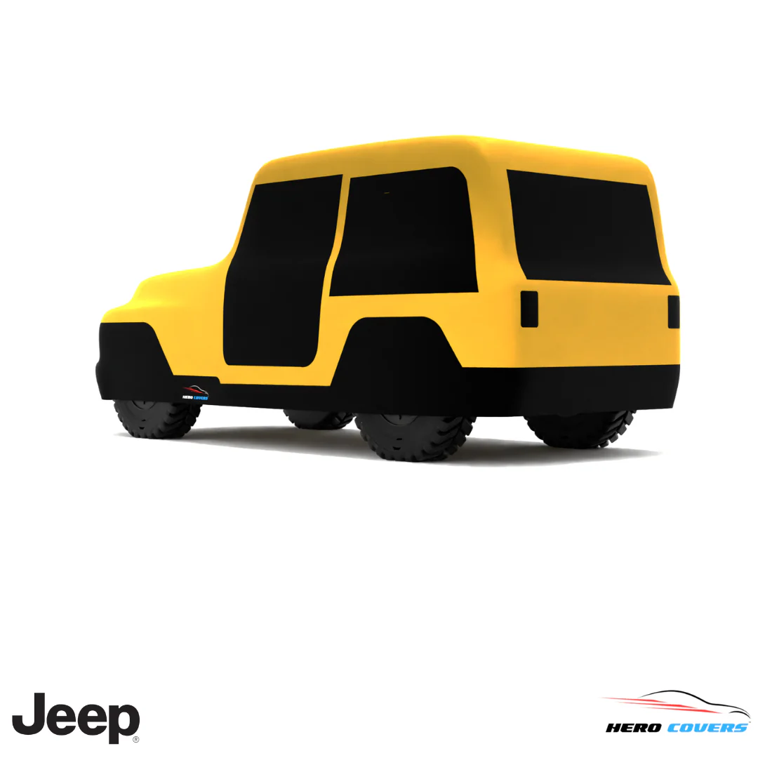 Jeep JS Series 1970 Car Cover: Indoor or Outdoor Use - HeroCovers - Image 16
