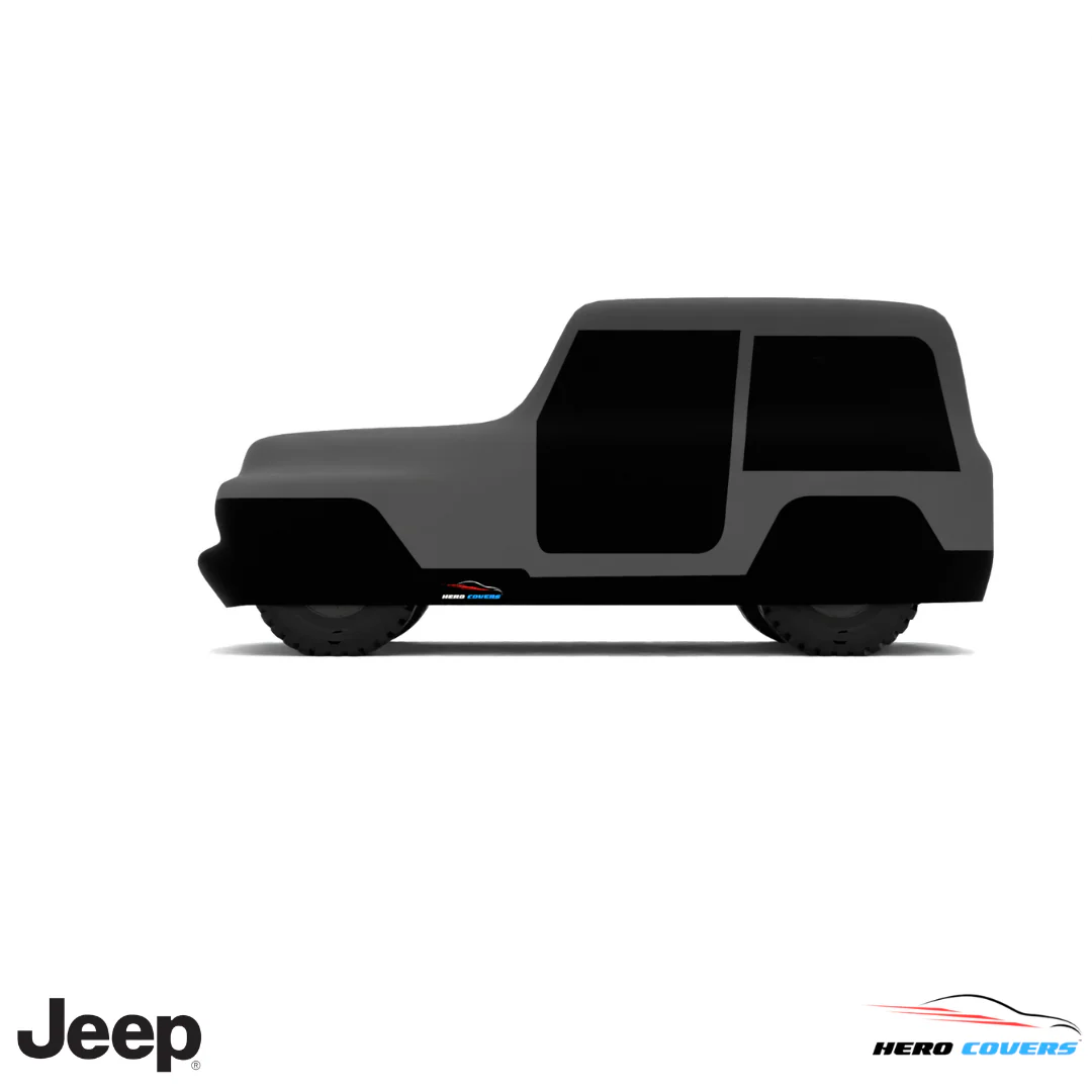 Jeep JS Series 1970 Car Cover: Indoor or Outdoor Use - HeroCovers - Image 19