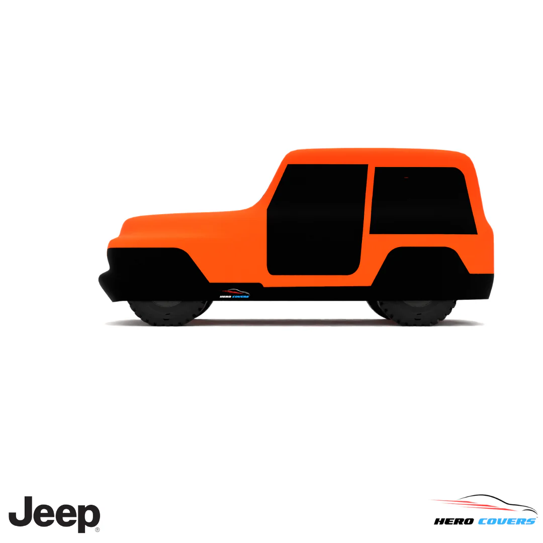 Jeep JS Series 1970 Car Cover: Indoor or Outdoor Use - HeroCovers - Image 23