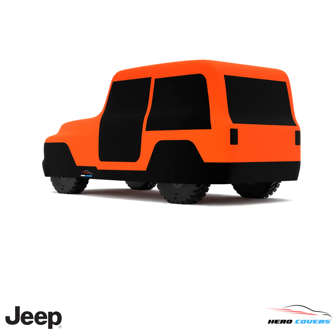 Jeep JS Series 1970 Car Cover: Indoor or Outdoor Use - HeroCovers - Image 24