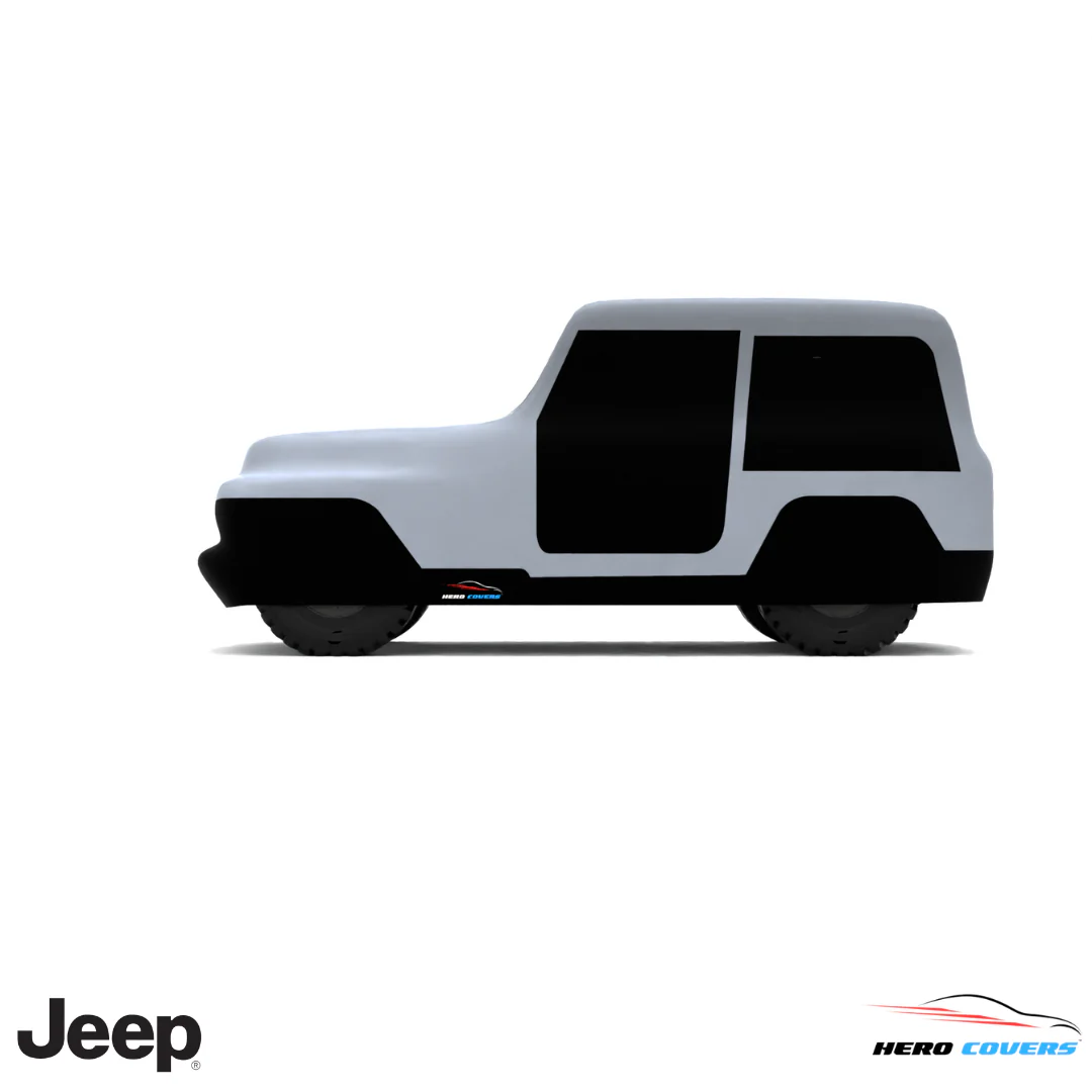 Jeep JS Series 1970 Car Cover: Indoor or Outdoor Use - HeroCovers - Image 39
